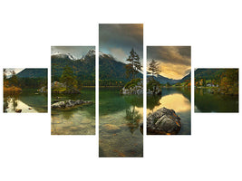 5-piece-canvas-print-hintersee
