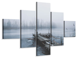 5-piece-canvas-print-left-for-winter