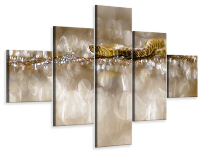 5-piece-canvas-print-life-among-diamonds