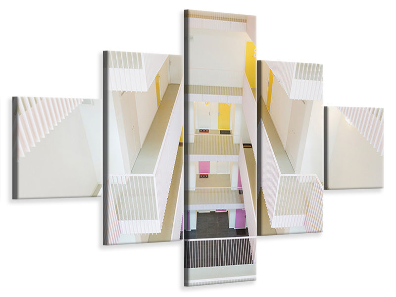 5-piece-canvas-print-lovely-colors