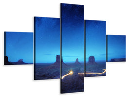 5-piece-canvas-print-magic-monument-valley