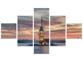 5-piece-canvas-print-maiden-tower