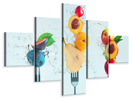 5-piece-canvas-print-making-fruit-salad