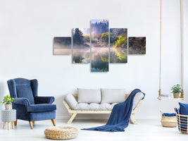 5-piece-canvas-print-morning-calm