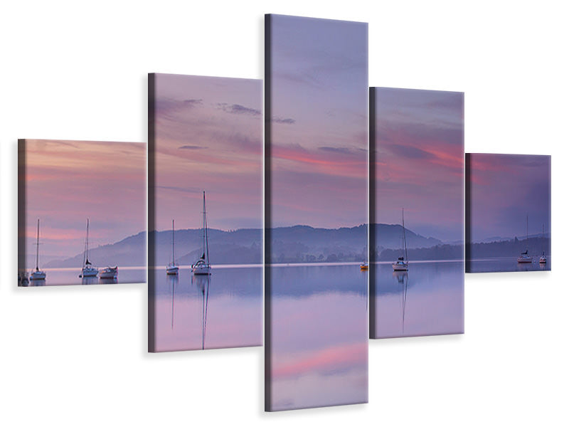 5-piece-canvas-print-morning-mood-ii