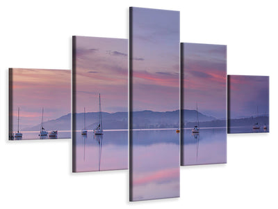 5-piece-canvas-print-morning-mood-ii