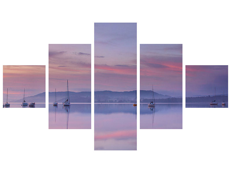 5-piece-canvas-print-morning-mood-ii