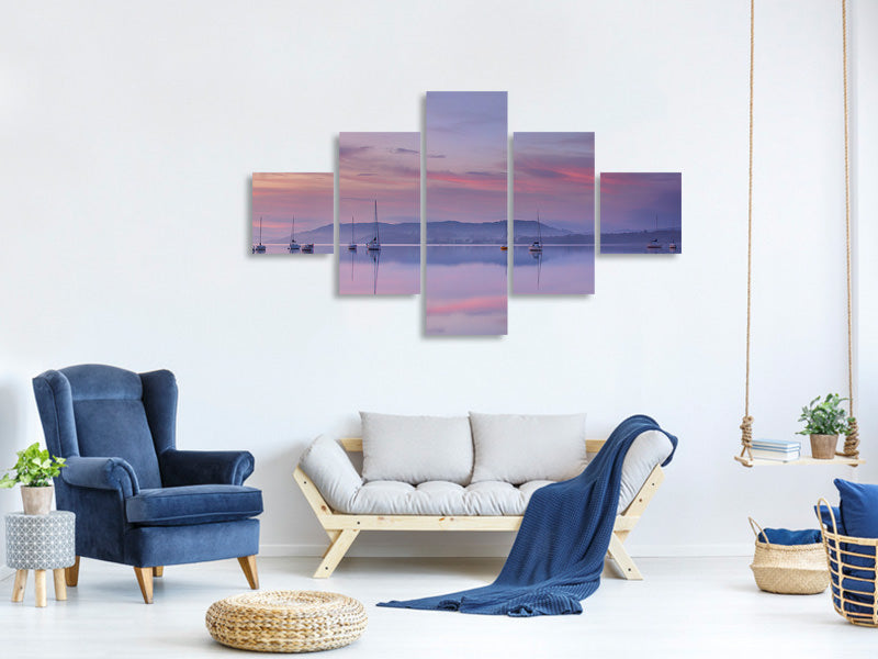5-piece-canvas-print-morning-mood-ii