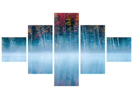 5-piece-canvas-print-morning-reflection