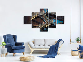 5-piece-canvas-print-outside-stairs