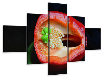 5-piece-canvas-print-red-pepper