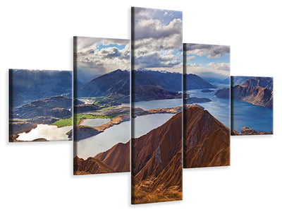5-piece-canvas-print-roys-peak