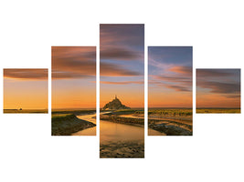 5-piece-canvas-print-saint-michel