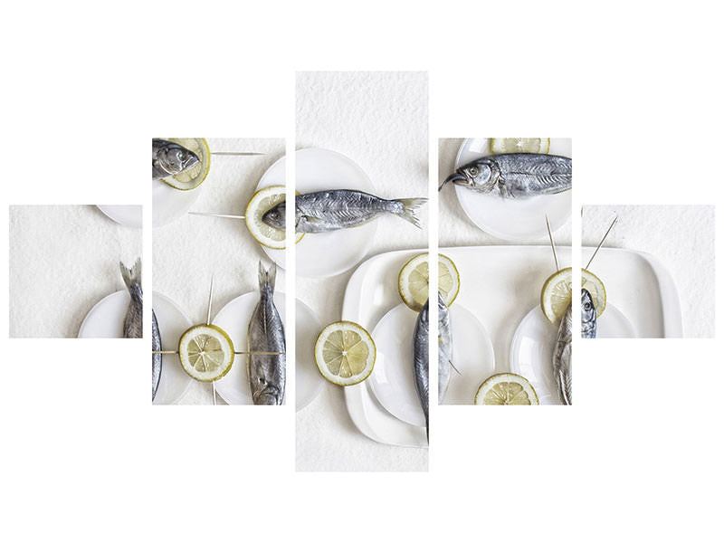 5-piece-canvas-print-still-life-with-fish