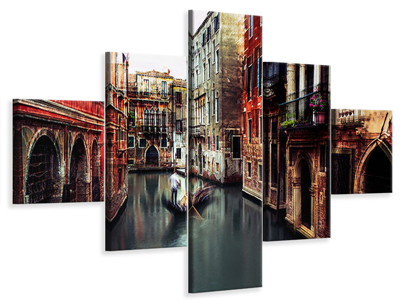 5-piece-canvas-print-the-gondolier