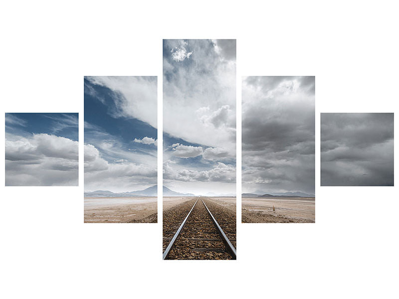 5-piece-canvas-print-the-long-road