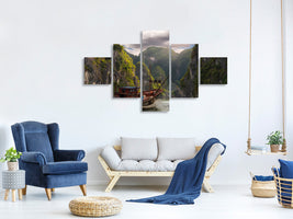 5-piece-canvas-print-time-stands-still