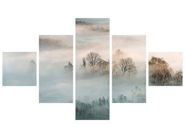 5-piece-canvas-print-winter-fog