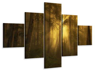 5-piece-canvas-print-yellow-the-bigger-picture