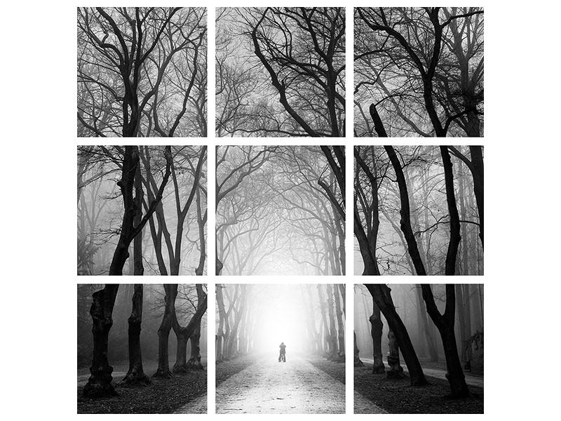 9-piece-canvas-print-cyclist