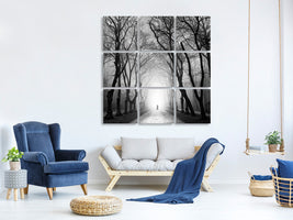 9-piece-canvas-print-cyclist