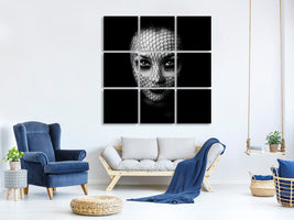 9-piece-canvas-print-low-key-face