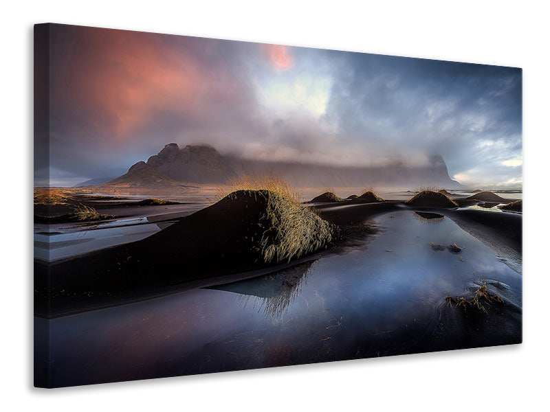 canvas-print-black-beach