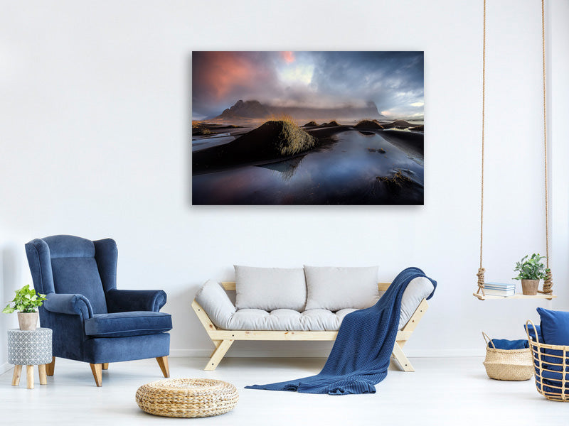 canvas-print-black-beach