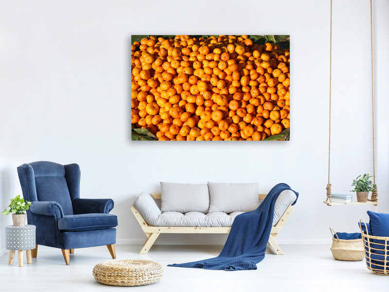 canvas-print-fresh-mandarins