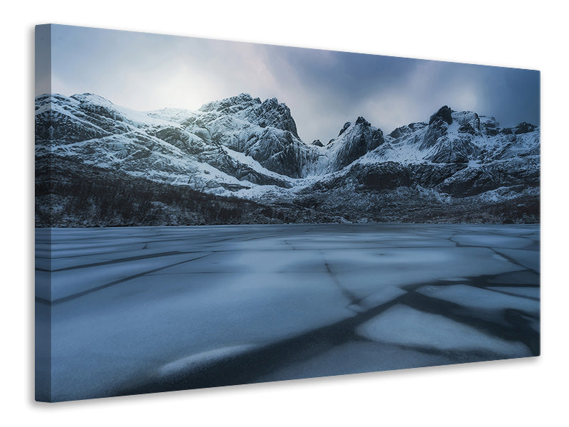 canvas-print-ice-craking