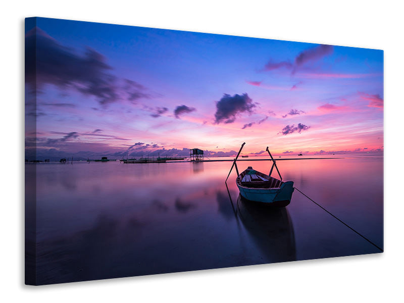 canvas-print-impressive-sunset-at-the-sea