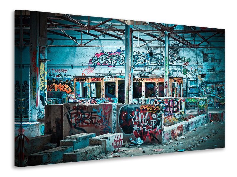 canvas-print-in-the-subway