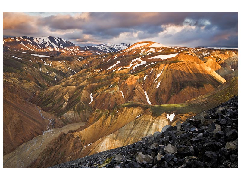 canvas-print-landmannalaugar-sunset-x