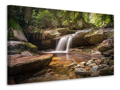 canvas-print-little-waterfall