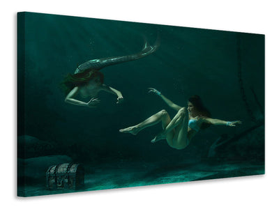 canvas-print-mermaid