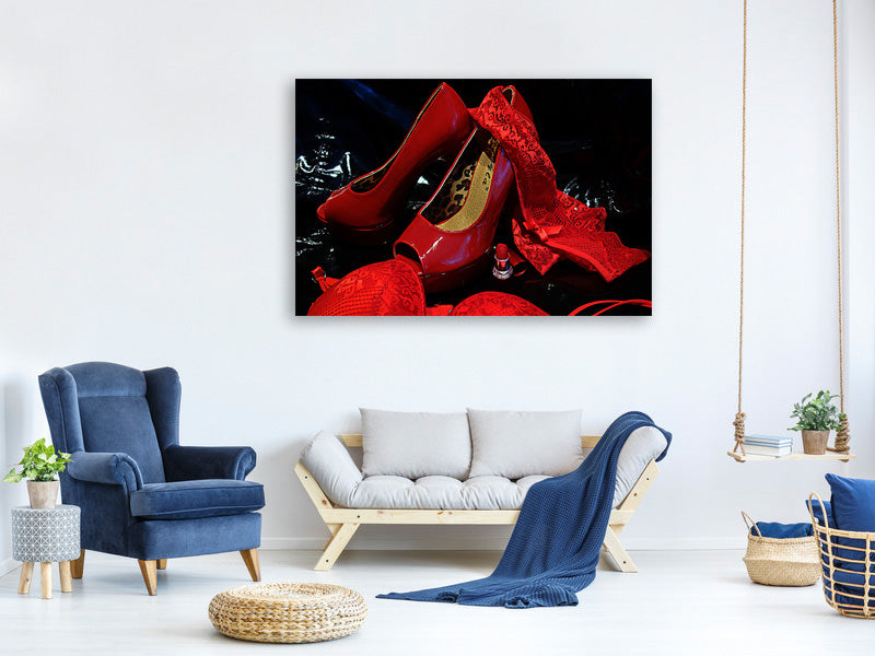 canvas-print-red-high-heels