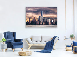 canvas-print-seattle-at-sunset