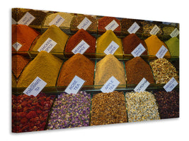 canvas-print-spices-in-the-market