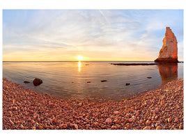 canvas-print-sunset-in-atretat