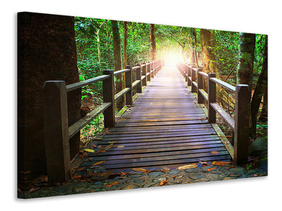 canvas-print-the-bridge-in-the-forest