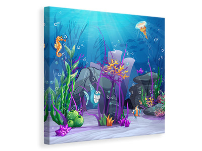 canvas-print-underwater-treasure-hunt