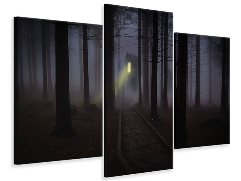 modern-3-piece-canvas-print-fog-in-the-forest
