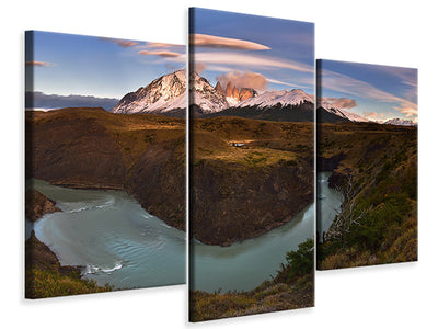 modern-3-piece-canvas-print-good-morning-las-torres