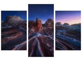 modern-3-piece-canvas-print-gordian-stone-knot