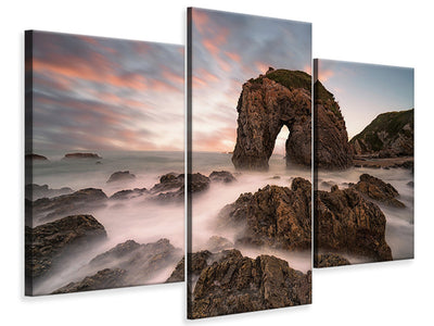 modern-3-piece-canvas-print-horse-head-rock-ii