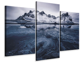 modern-3-piece-canvas-print-ice-on-stokksnes