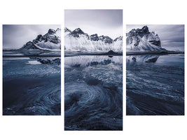 modern-3-piece-canvas-print-ice-on-stokksnes