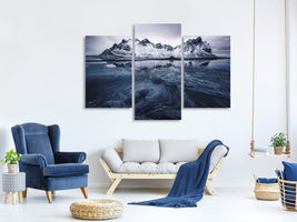 modern-3-piece-canvas-print-ice-on-stokksnes