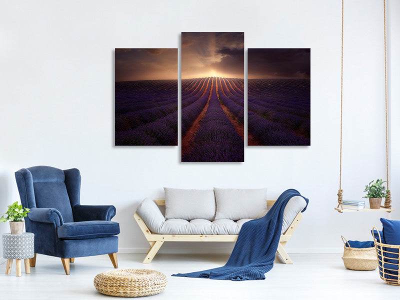 modern-3-piece-canvas-print-in-a-village-of-la-mancha