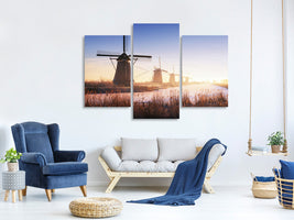 modern-3-piece-canvas-print-kinderdijk-iv
